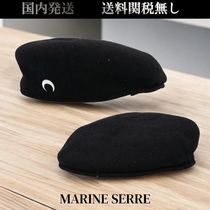 MARINE SERRE★ムーン 刺繍 ベレー帽