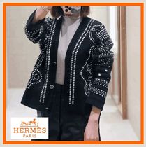 高級感溢れる刺繍☆ HERMES ブリッド・ドゥ・ガラ カーディガン