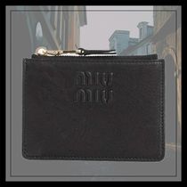 【MIUMIU】nappa leather bi-fold wallet（関税込み）