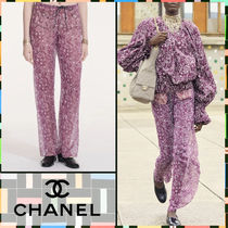 CHANEL CRUISE 2024/25 LOOK64《パンツ》バーガンディー 直営店