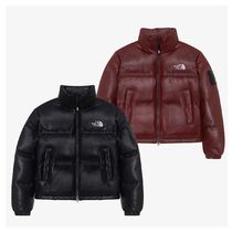 THE NORTH FACE W'S LEATHER NUPTSE DOWN JACKET (RDS) SA525