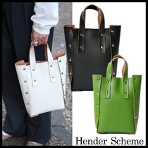 ◆Hender Scheme エンダースキーマ◆スタッズ  ハンドバッグ