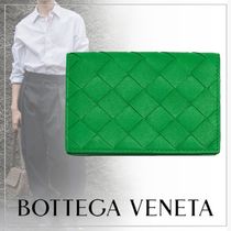 BOTTEGA VENETA◆レザー イントレチャート カードホルダー