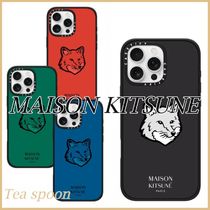 MAISON KITSUNE◆MagSafe対応 iPhoneインパクトケース送関込