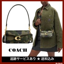 2WAY☆カモ柄・本革レザー【COACH】ショルダーバッグ