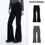 PORTERNA パンツ 【PORTERNA】Dippy Corduroy Brushed Flare Trousers