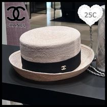 【エレガントでお洒落に♪】CHANEL ストローハット