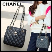 【高級感ある四角型◆使い勝手も◎】CHANEL ミニバゲットバッグ