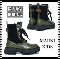 【国内発関税無】MARNI マルニ キッズ レースアップブーツ