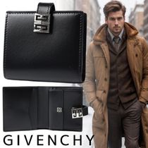 ◆国内直営◆【GIVENCHY】ボックスレザー 二つ折りウォレット