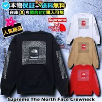 ★Supreme x TNF★送関込★話題の コラボ クルーネック 4色★