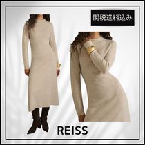 関税送料込み★REISS カシミヤブレンドニットメランジワンピース