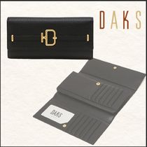 【DAKS】★ブラックDバックル装飾用財布★正規品・関税込み☆