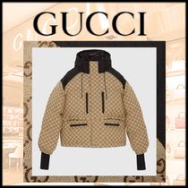 冬のトレンド♪【GUCCI】GGキャンバス ボンバージャケット