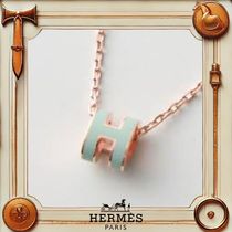 エルメスの象徴 ★Hロゴ★ HERMES ペンダント ミニポップH