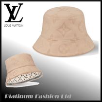 【LOUIS VUITTON】モノグラム フラワー リバーシブル bucket hat