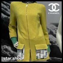 【主役ジャケット♪華やか♪】CHANEL♡ジャケット 黄色