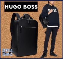 【HUGO BOSS】★大谷翔平選手愛用ブランド★レザー バックパック