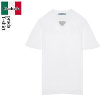 Prada T-Shirt In Cotone Con Logo