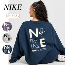 【関税・送料込み】Nike Swoosh Script Oversize Sweat Shirt