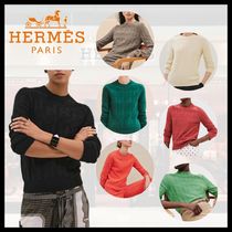 ★Hパターンがオシャレ★HERMES H 長袖セーター