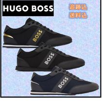 【HUGO BOSS】"Rusham Low Trainers"ロゴ スニーカー