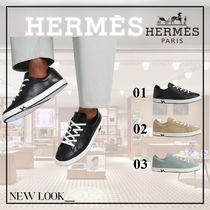 【カジュアルスタイル・日常に】HERMES　スニーカー　キッド