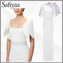 【Safiyaa】ダラ アイボリー ロングドレス