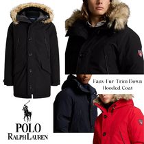 取り外し可能のフード付きPolo Ralph Laurenダウンコート選択3色