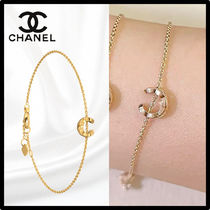 【大人気☆YG18重ね付けにも☆】CHANEL★COCOブレスレット