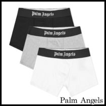 関税送料込◆Palm Angels◆3枚パック ロゴ ボクサーパンツ 下着