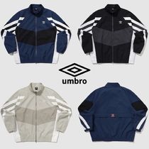 【UMBRO】 Double Decorated Stand Neck Blouson Windbreaker ★