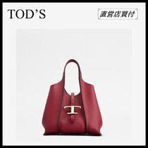 VIP SALE★TOD'S T タイムレス レザー ショッピング バッグ ミニ