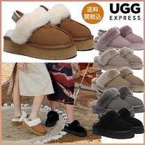 ★UGG EXPRESS★ 厚底 プラットフォーム ストラップ付 スリッパ