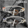 HERMES ブレスレット 【HERMES】メリ メロ ブレスレット ★ カーフスキン＆ホーン