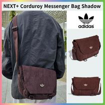 [adidas] 韓国人気★NEXT+ Corduroy Messenger Bag★