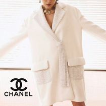 大人可愛い♡【 CHANEL 】ネオプレン ＆ ツイード コート