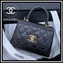 【大人気♪】CHANELシャネル ココハンドル ミニ　14.5センチ