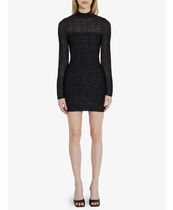 ★BALMAIN★ ワンピース PB Labyrinth knit dress