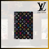 【カラフル黒】Louis Vuitton×村上隆 パスポートカバー