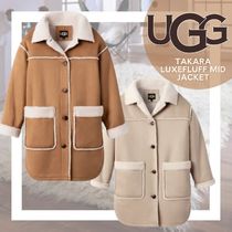 柔らか素材♪【UGG 】Takara Luxe Fluff ミディアムコート