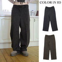 【COLOR iN ID】Wool Classic ST Slacks Pants