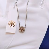 国内発送◆Tory Burch ミラー パヴェ ペンダント ネックレス