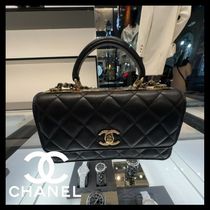 【24-25AW Cruise最新作♪】CHANEL トップハンドル ハンドバッグ