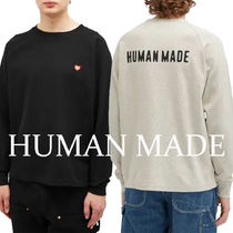 HUMAN MADE/ロゴ入り ラグラン L/Sシャツ