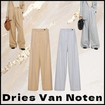 DRIES VAN NOTEN 【関税送料込】コットンギャバジンワイドパンツ