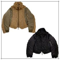 【sacai】大人気！Faux Fur × Nylon Twill Blouson