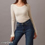 Calvin Klein ニット・セーター 【CALVIN KLEIN】◆CK Jeans クロップニットTシャツ◆送料無料◆(3)