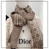 Dior マフラー・ストール 【プレゼントに♡】Diorカナージュ ウール マフラー