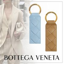 【SPRiNG掲載】BOTTEGA VENETA◆TAG イントレチャートキーリング